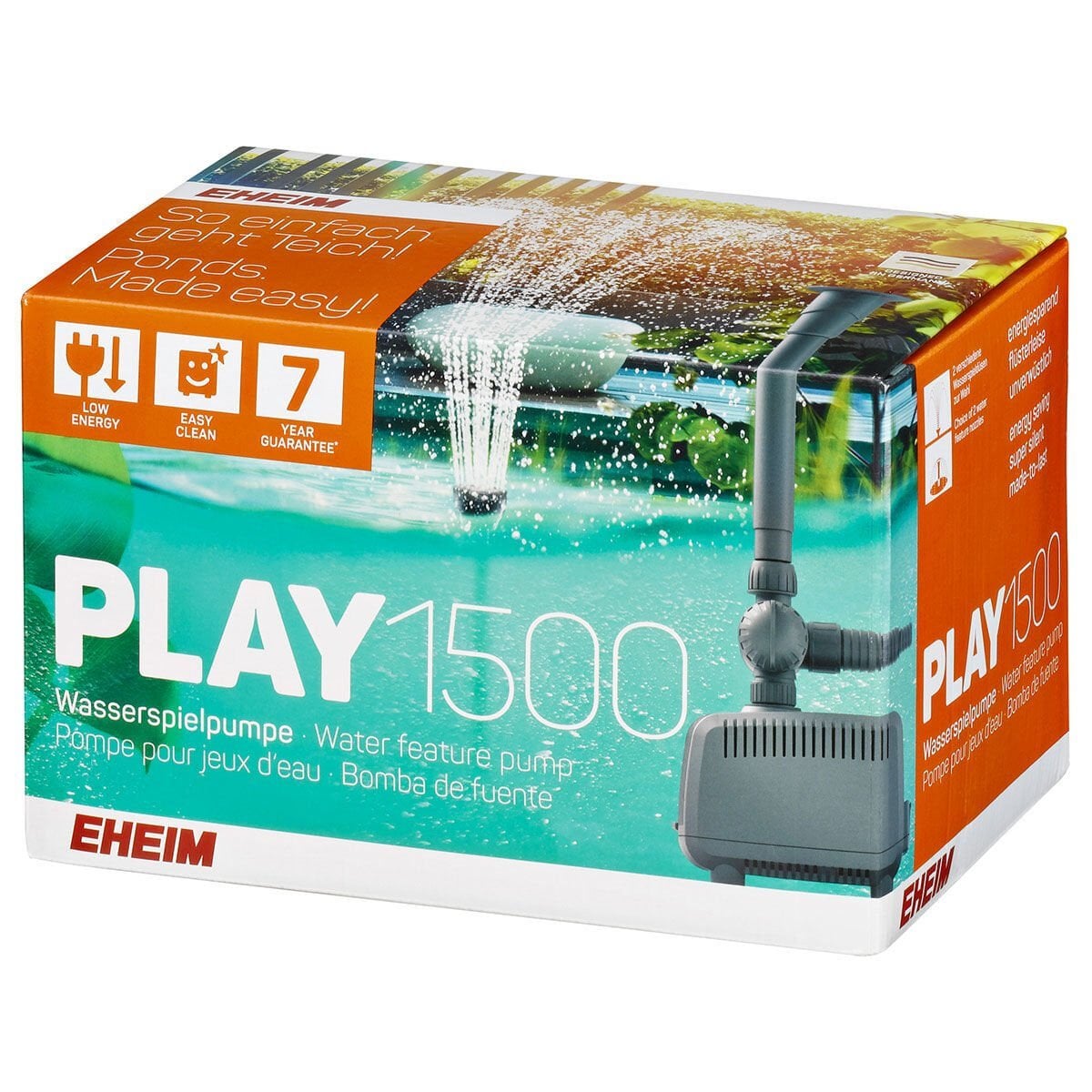 Eheim Pond Play 1500 1.4m 1200 L/h 15 W