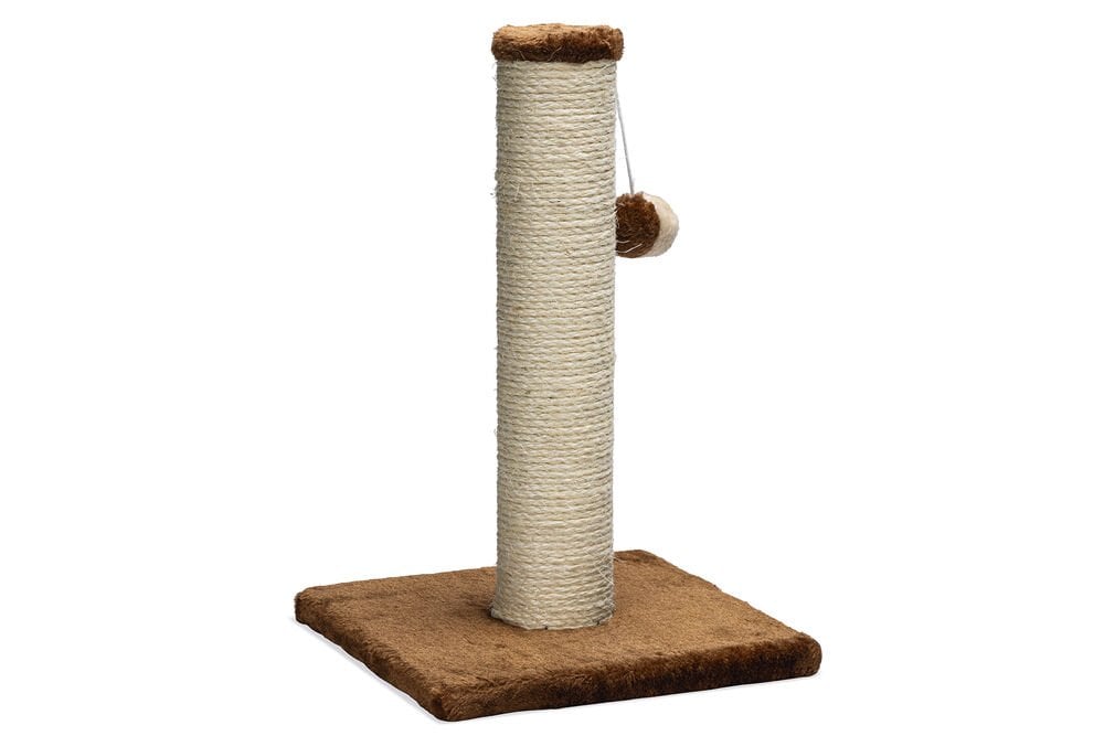 Beeztees Gina Scratching Brown Mini Kedi Tırmalama Tahtası 30x30x45 cm