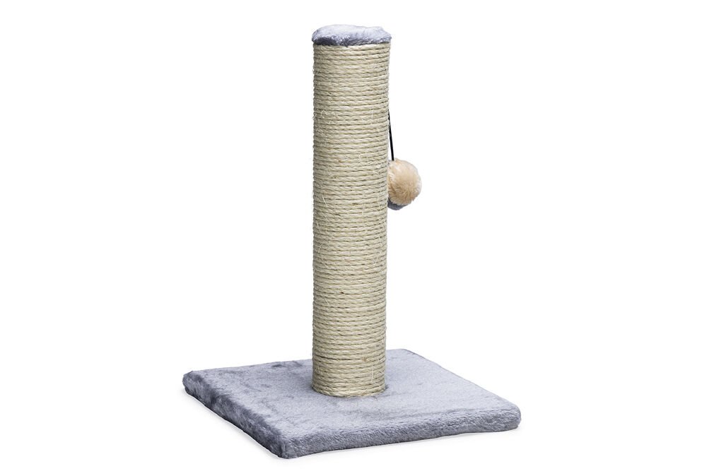 Beeztees Gina Kedi Tırmalama Tahtası Gri 30 x 30 x 45 cm