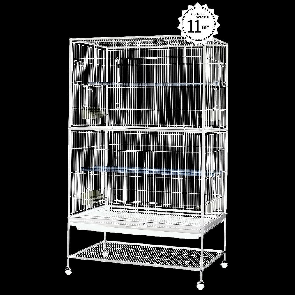 Dayang Ayaklı Kafes Beyaz 79 x 52 x 130,5 Cm