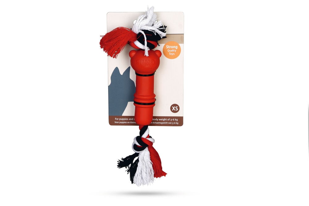 Beeztees Sumo Mini Dental Red Köpek Çekiştirme Oyuncağı