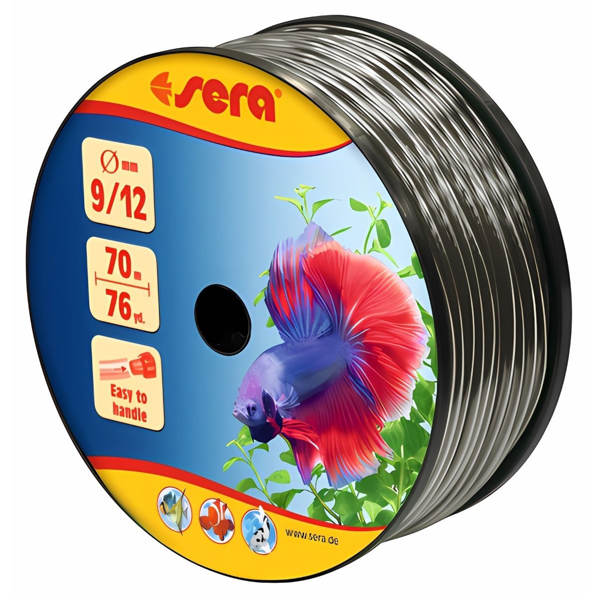 Sera Dış Filtre Hortumu Gri 9/12 - 70 metre