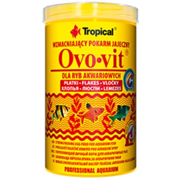 Tropical Ovo-Vit Flake Yüksek Proteinli Balık Yemi 100 Ml 20 Gr