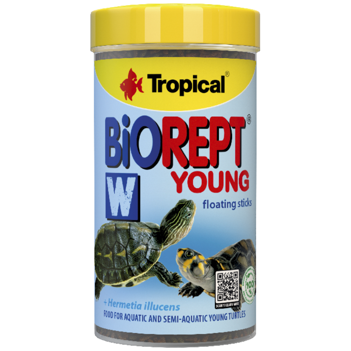 Tropical Biorept W Young Yavru Kaplumbağa Yemi 250 Ml 100 Gr