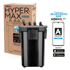 Aquael Hypermax 4500 Bluetooth Kontrollü Dış Filtre