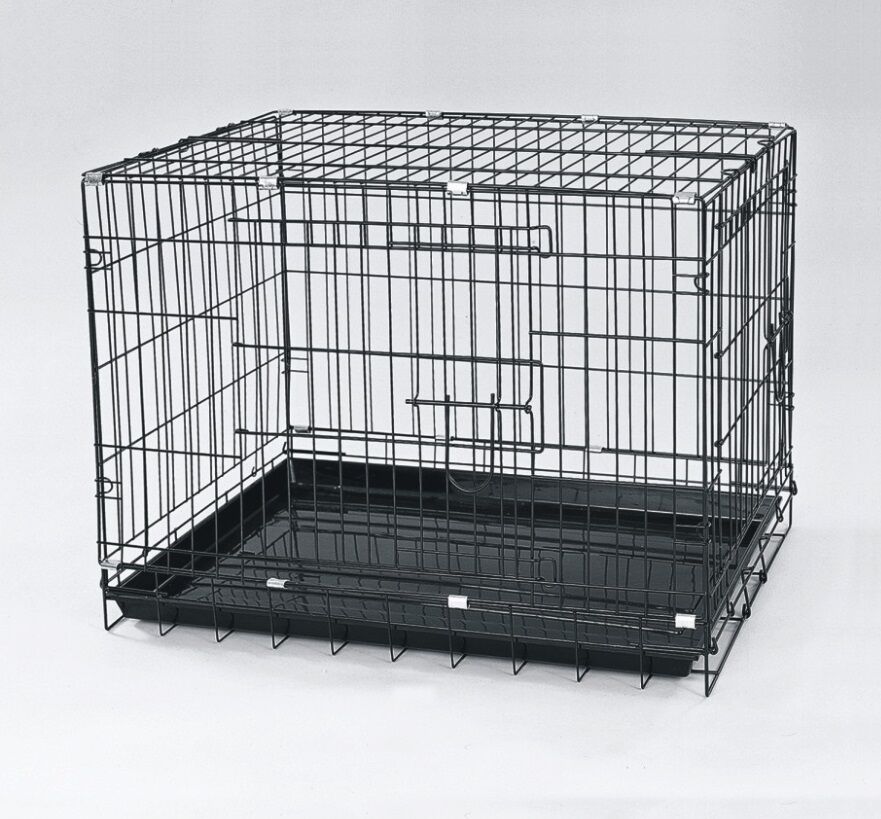 Dayang Köpek Kafesi Siyah 78 x 48 x 55 cm