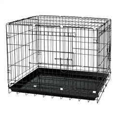 Dayang Katlanabilir Köpek Kafesi Siyah 78 x 48 x 55 Cm