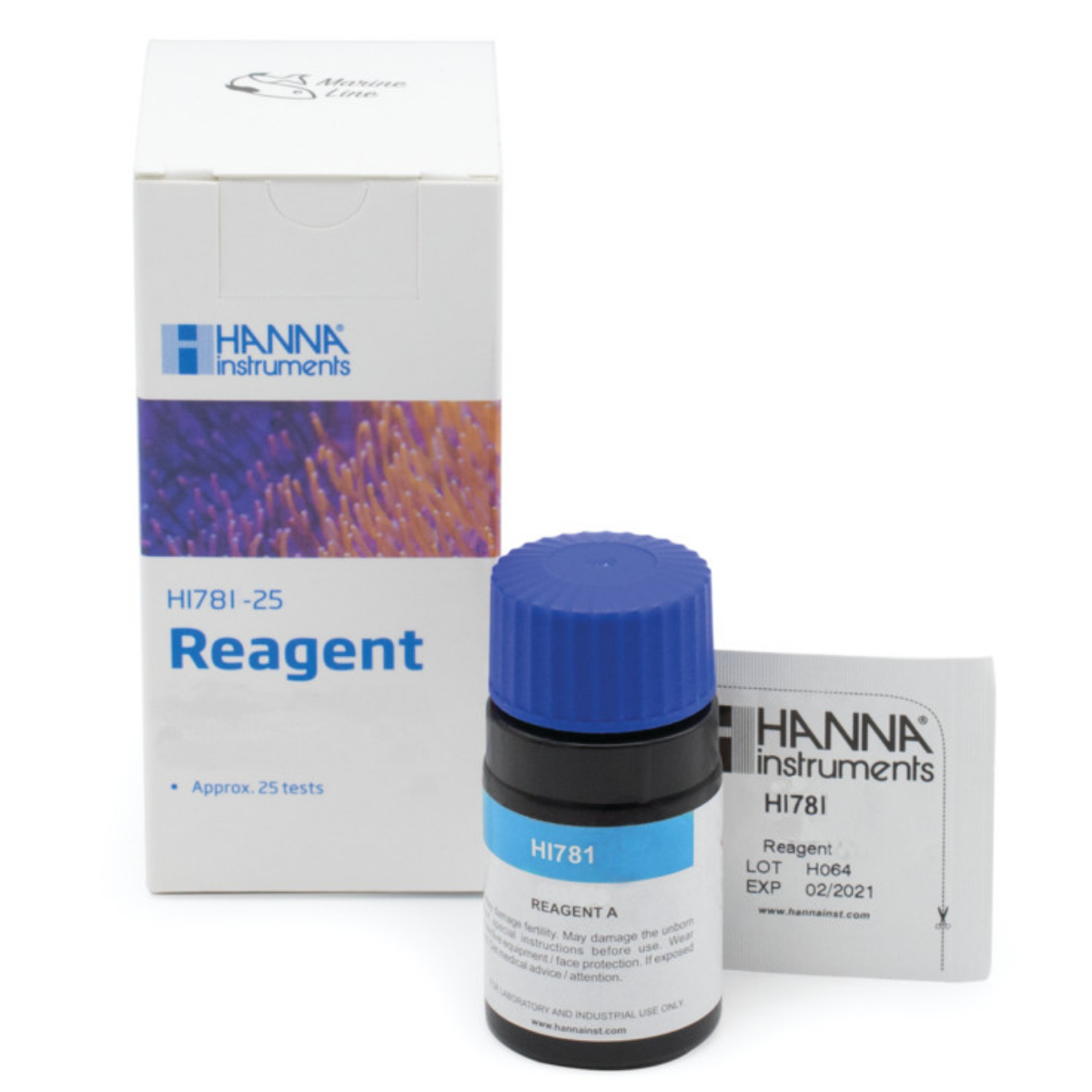 Hanna HI781-25 Marine Nitrate LR Checker Reagent