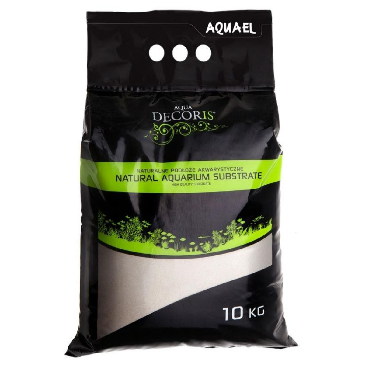 Aquael Quartz Sand Beyaz Akvaryum Kumu 0,1-0,3 mm 10 Kg