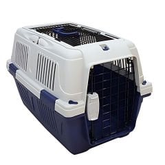 Strong Çift Kapılı Kedi Köpek Taşıma Kafesi 63 x 41 x 40 cm