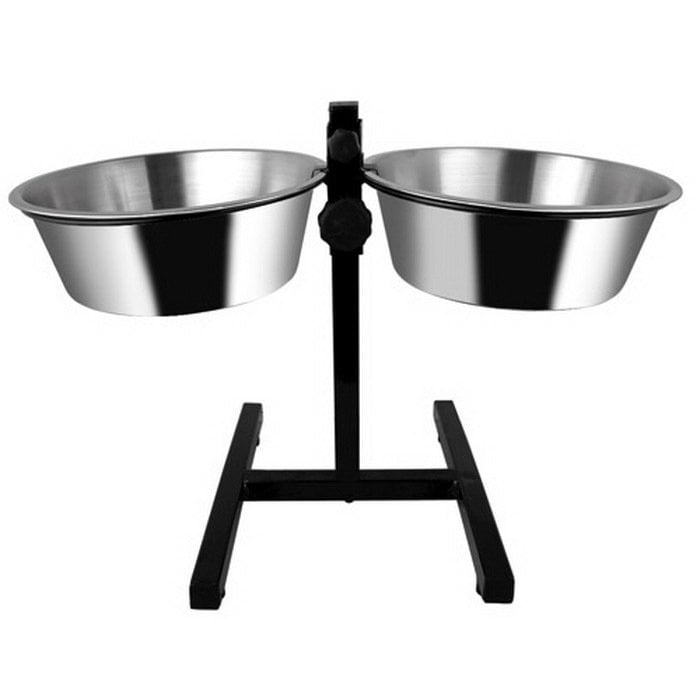 Oripet Ayarlanabilir Ayaklı Kedi Ve Köpek İkili Mama Kabı 5 Qt