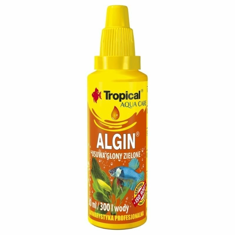 Tropical Algin Yeşil Yosun Önleyici Akvaryum İlacı 30 Ml