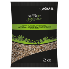 Aquael Natural Multicolor Gravel Doğal Renkli Akvaryum Çakılı 1,4-2 mm 2 Kg