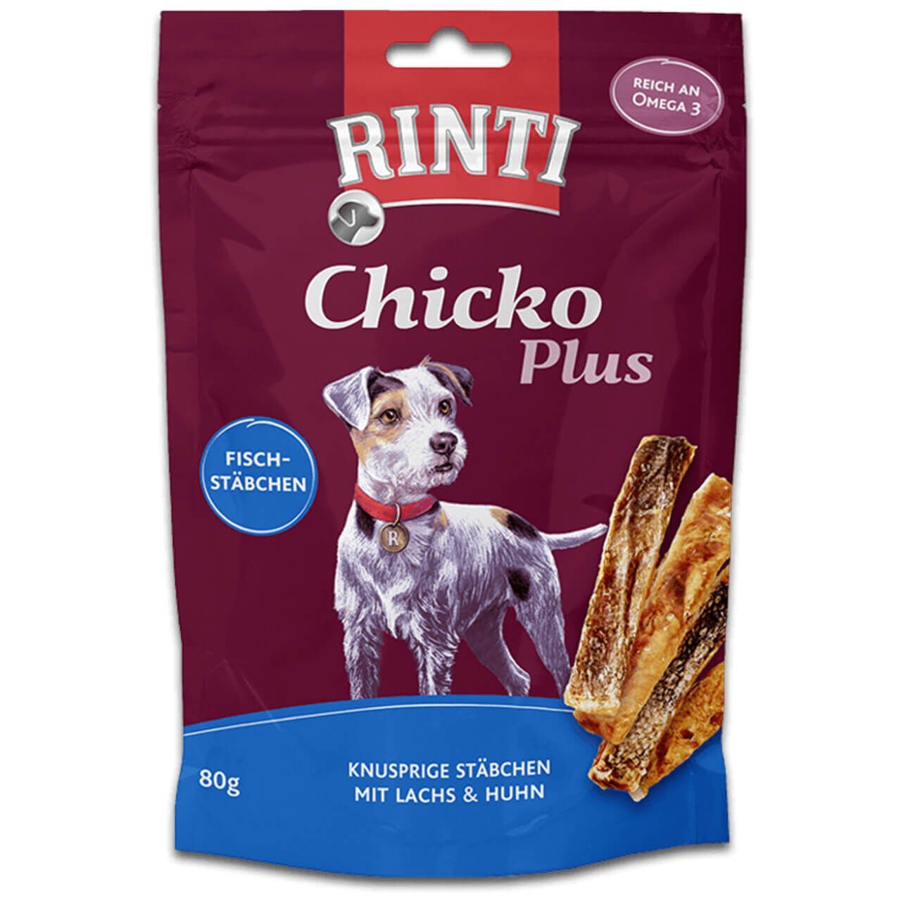 Rinti Stick Balık ve Tavuk Köpek Ödülü 80 gr