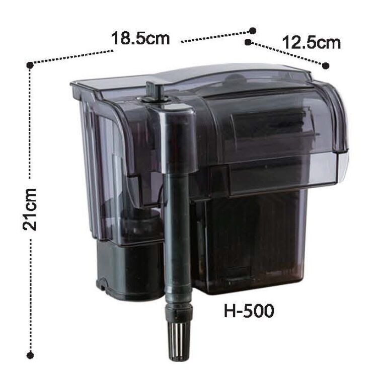 Dophin Askılı Şelale Filtre 580 L/H Akvaryum Filtresi