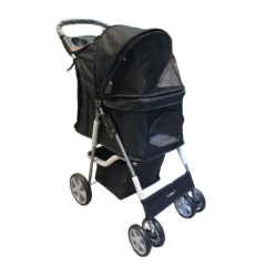 Tommy SP02BK Siyah Kedi Köpek Arabası Max 15 Kg