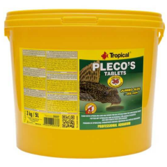 Tropical Pleco's Tablets Dip Balığı Yemi 5 Lt 3 Kg