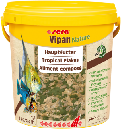 Sera Vipan Large Flakes Nature 10 Lt Kova 2 Kg