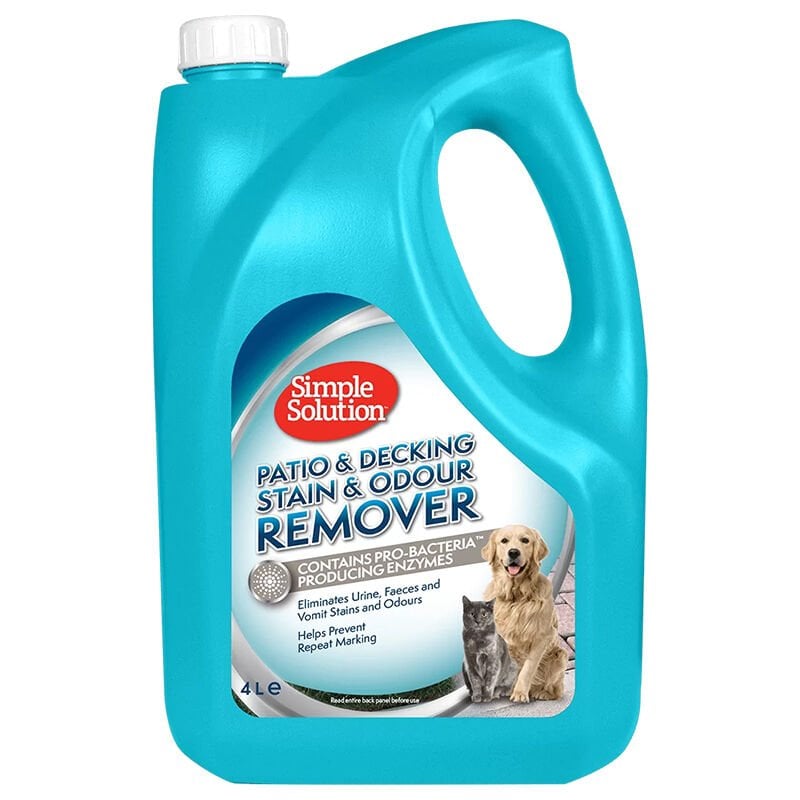 Simple Solution Patio and Decking Stain Odour Remover 4 L