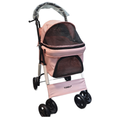 Tommy BL07PK Kedi Köpek Arabası Max 15 kg Pembe