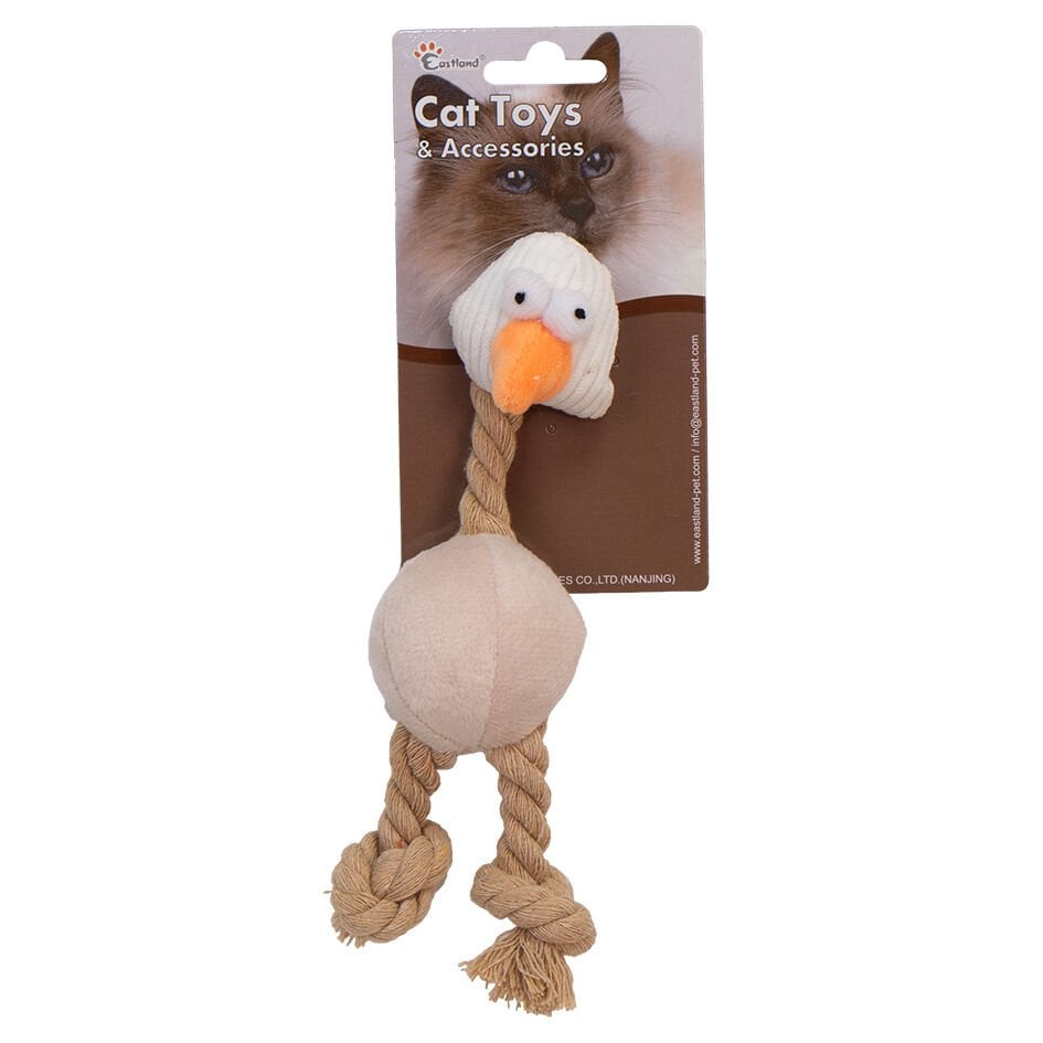 Eastland Catnipli Peluş Tavuk 20 cm Kedi Oyuncağı
