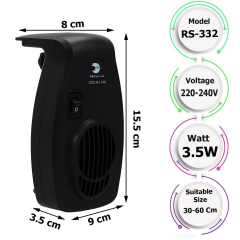 Rs Electrical 332 Akvaryum Soğutucu Fan 165 x 90 x 80 mm