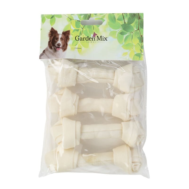 Garden Mix Beyaz Düğüm Kemik 13cm – 4 lü