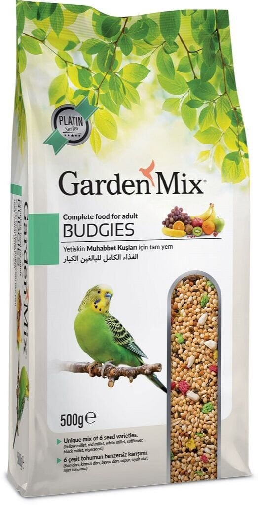 Garden Mix Platin Meyveli Muhabbet Kuşu Yemi 500 gr