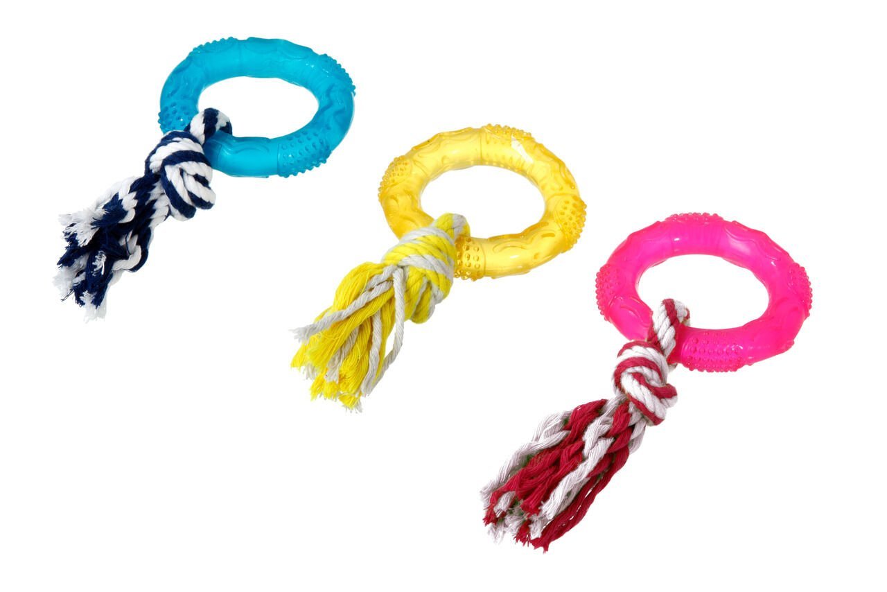 Karlie Stres Halkası Köpek Diş İpi 8 cm