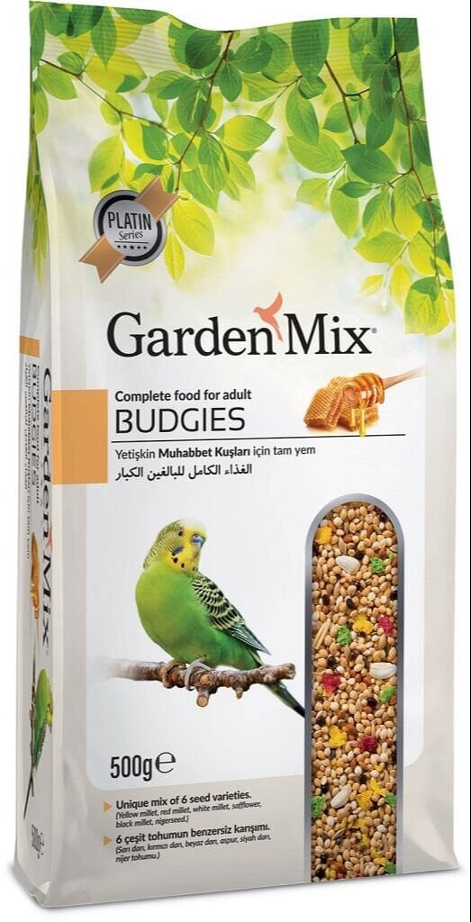 Garden Mix Platin Ballı Muhabbet Kuşu Yemi 500 gr