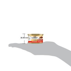 Purina Gourmet Gold Soslu Parça Sığır Etli Konserve Kedi Maması 85 gr x 24 Adet