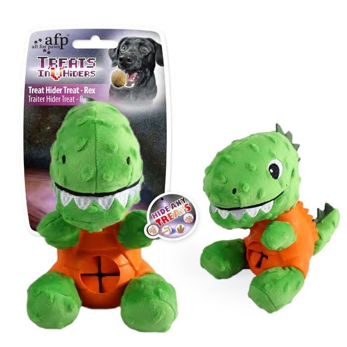 AFP Ödül Hazneli T-Rex Dinozor Köpek Oyuncağı 21,5 x 13,5 x 18,5 Cm