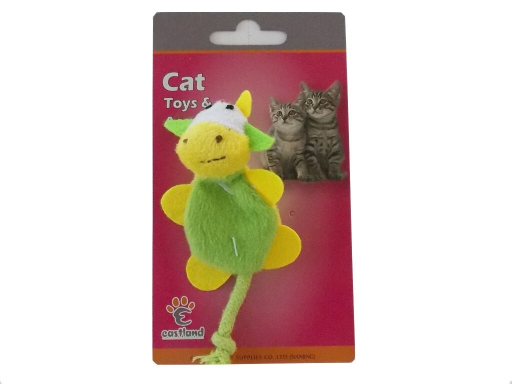 Eastland Peluş İnek Kedi Oyuncağı 7 Cm