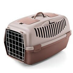 Stefanplast Gulliver 2 Metal Kapılı Pembe Kedi Köpek Taşıma Çantası
