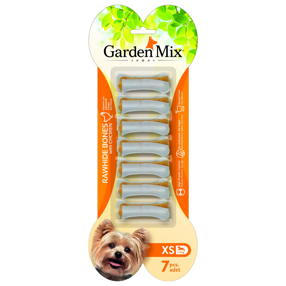 Garden Mix Tavuklu Kemik 7'li Xs 6.3 Cm