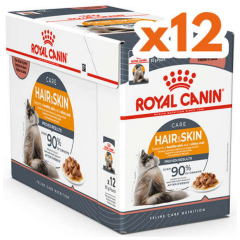 Royal Canin Hair Skin Jelly Kedi Konservesi 85 Gr x 12 Adet