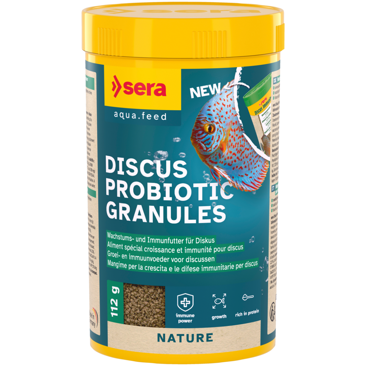 Sera Nature sera Discus Probiotic Granules 250 ml 112 gr