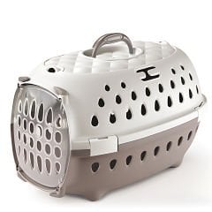 Stefanplast Travel Chic Kedi Köpek Taşıma Çantası Bej Beyaz