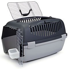Stefanplast Gulliver 3 Delux Üstten Açılır Metal Kapılı Kedi Köpek Çantası