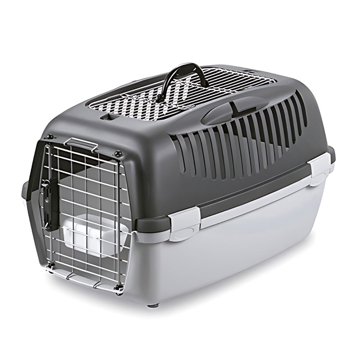 Stefanplast Gulliver 3 Delux Üstten Açılır Metal Kapılı Kedi Köpek Çantası