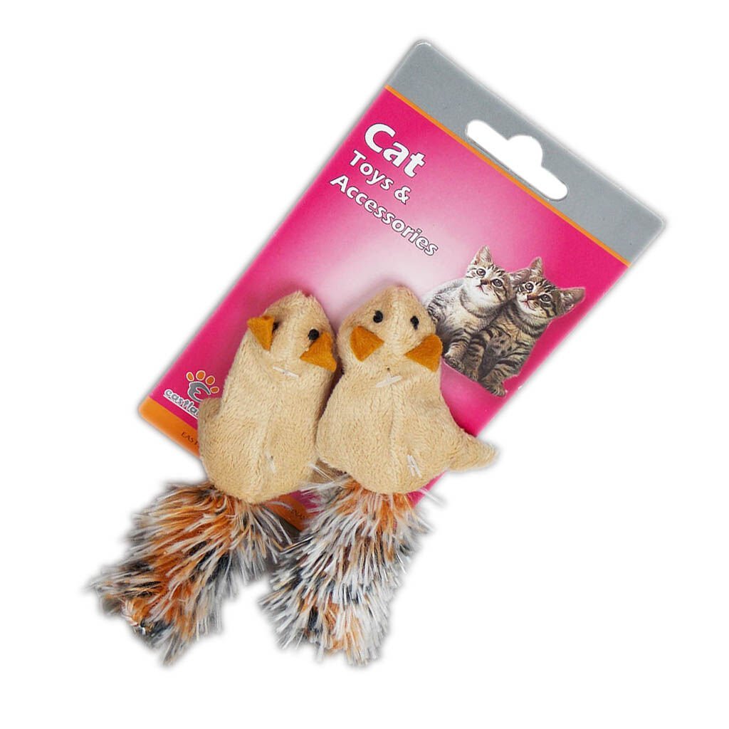 Eastland Catnipli Hışırdayan Peluş İkili Sincap 5 Cm
