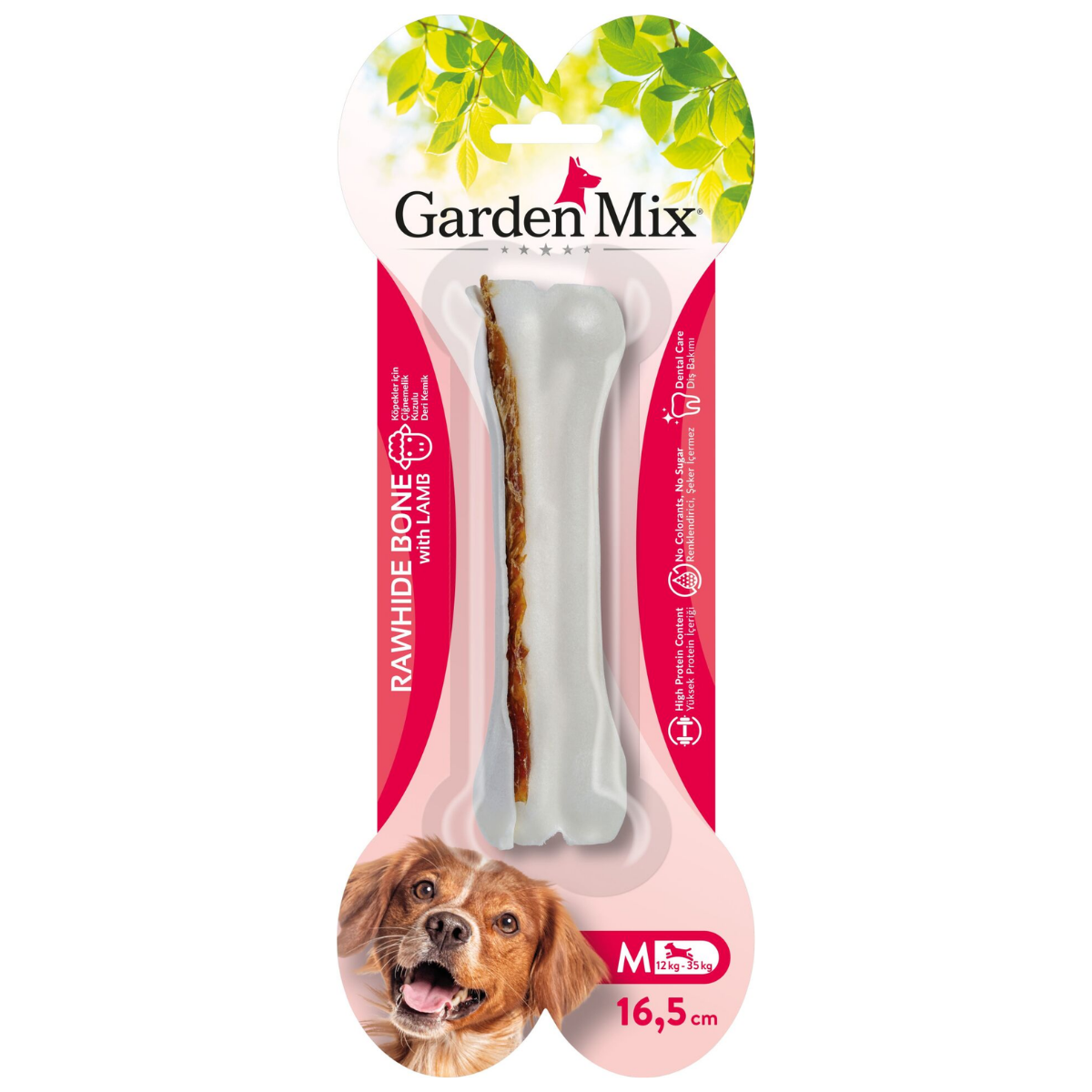 Garden Mix Kuzu Eti Dolgulu Press Kemik M 16,5 Cm