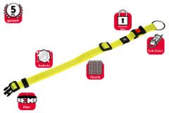 Karlie Sarı Kilitli Boyun Tasması L 45-65 Cm