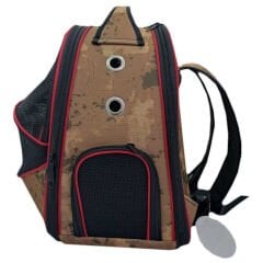 Petpretty Kedi ve Köpekler İçin Fileli Astronot Çanta Kamuflaj