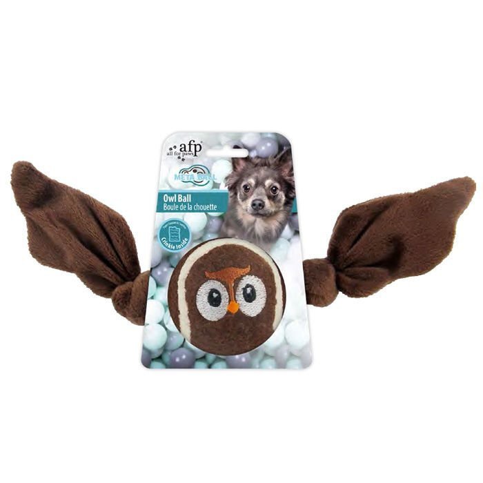 AFP Meta Ball Baykuş Köpek Oyuncağı 20 x 14 x 1,5 Cm