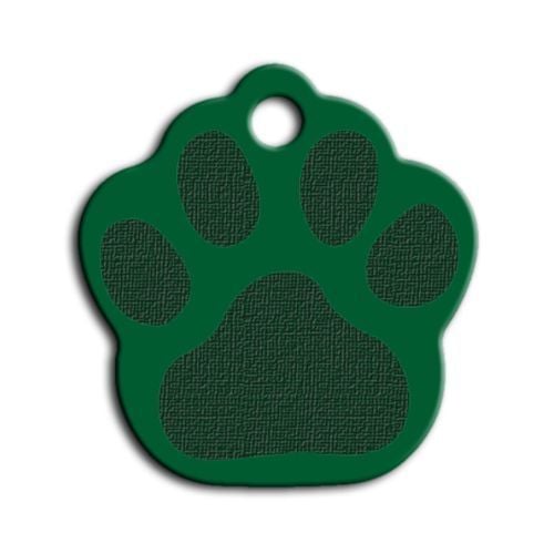 Dalis Pet Tag - Küçük Pati Kedi Ve Köpek Künyesi Yeşil