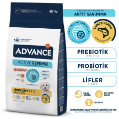 Advance Sensitive Care Somonlu Küçük Irk Yetişkin Köpek Maması 7 kg