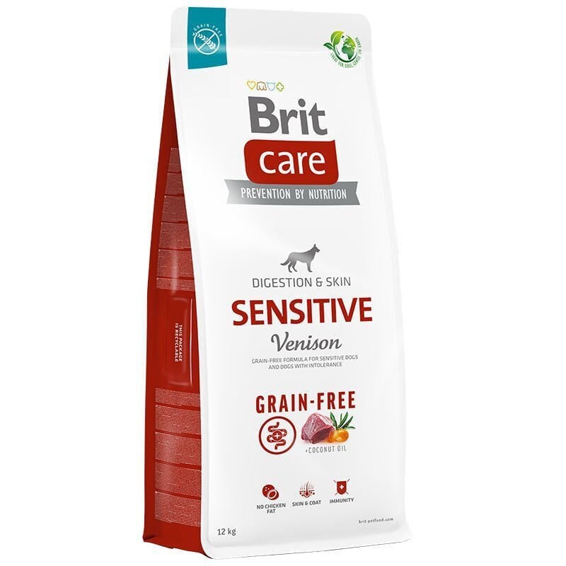 Brit Care Dog Grain Free Sensitive Venison Geyik Etli 12 Kg Köpek Maması