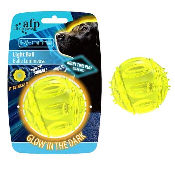 AFP K-Nite LED Işıklı Top Köpek Oyuncağı 7,3 Cm