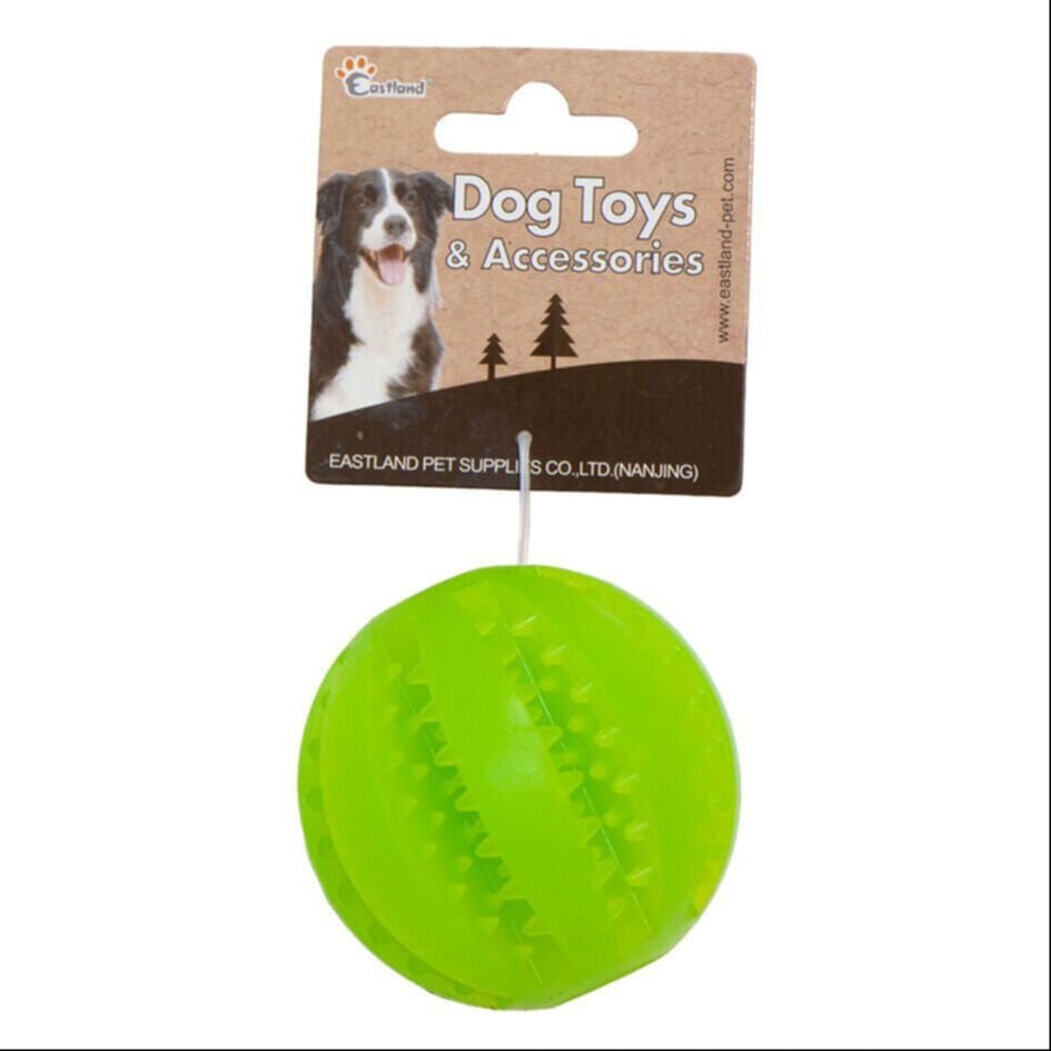 Eastland Ödül Hazneli Plastik Top - Çap 7 cm Köpek Oyuncağı
